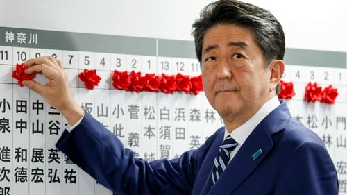 Japanese markets welcome the re-election of pro-business prime minister Shinzo Abe