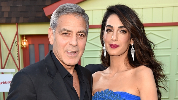 Amal Clooney with husband George: Amal's new award honours young women