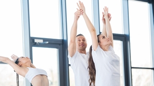 Urdhva Hastasana is the first posture of Surya Namaskara (Sun Salutation)