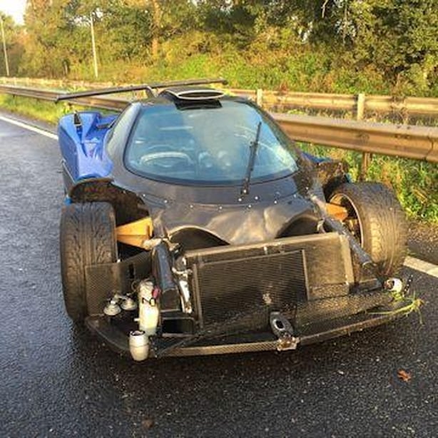 What's left of the Pagani