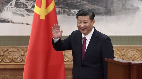 Chinese leader, Xi Jinping, declared 'the east is rising and the west is in decline'
