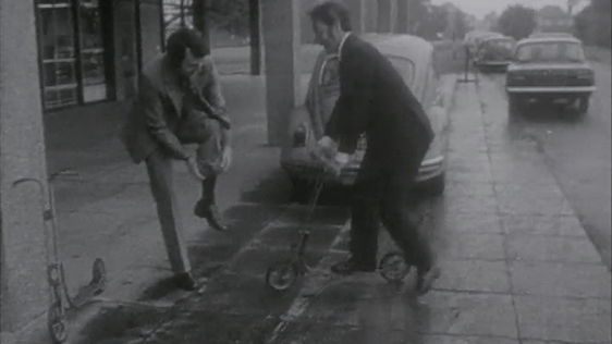 Mike Murphy and Gay Byrne