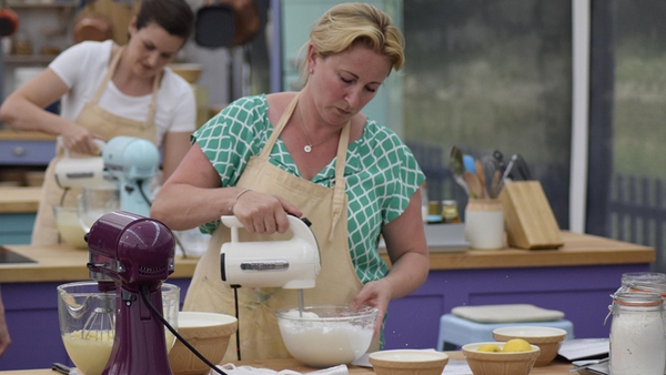 Stacey Hart before 'disaster' struck last night on GBBO