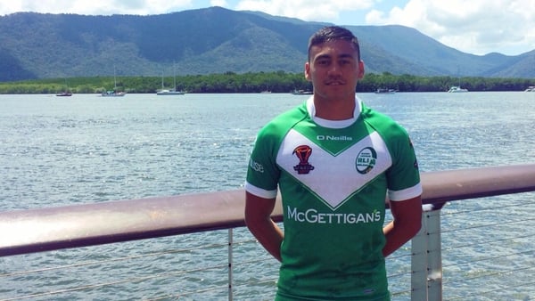 Mikey Russell is with the Ireland squad in Australia