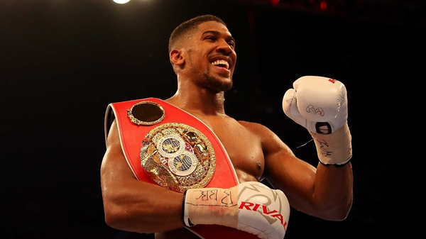 IBO, WBA and WBO heavyweight champion Anthony Joshua had to watch on as WBC holder Wilder and Tyson Fury fought out a thrilling draw in Los Angeles a fortnight ago.