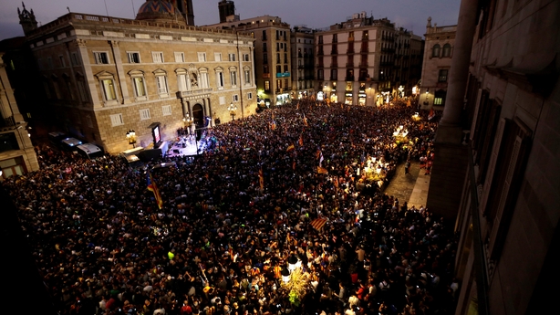 Barcelona rallies