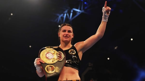 Katie Taylor soaks up the glory