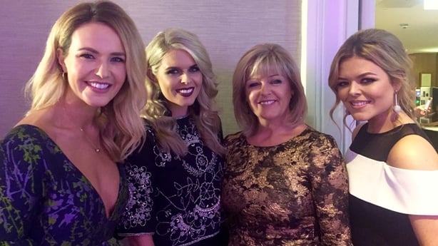 Aoibhin, Ailbhe, Mum Clare and youngest sister Doireann