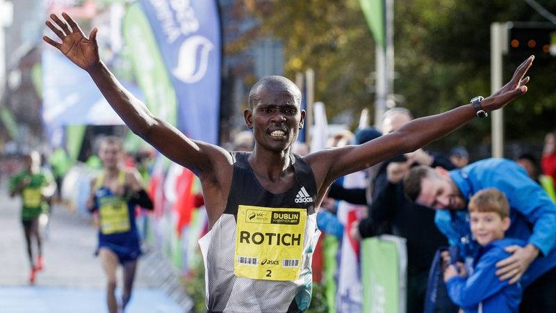 Kenya's Bernard Rotich wins Dublin City Marathon