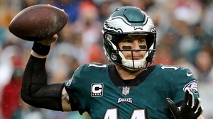 The 24-year-old will be replaced by back-up Nick Foles