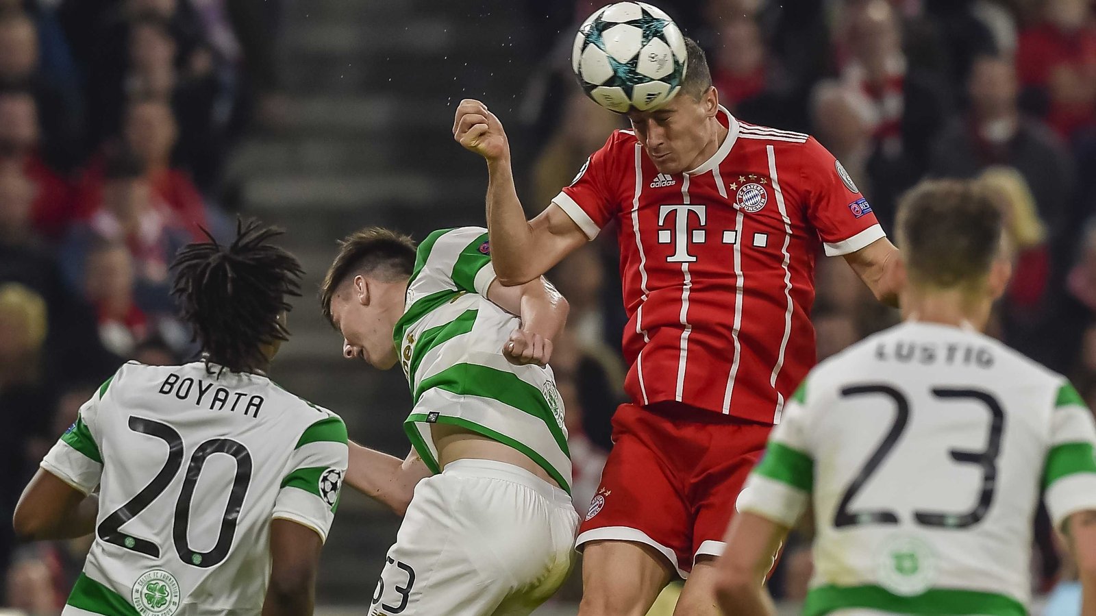 Bayern star Lewandowski to miss Celtic clash