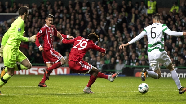 Celtic battled hard but came off second best against Bayern