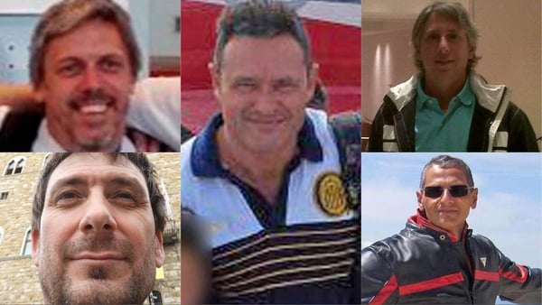 Five friends from Argentina died in the attack (Pics: Facebook)