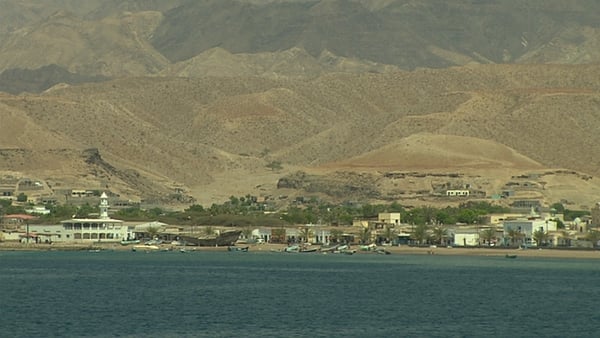 The region of Obock where boats set off for the Middle East