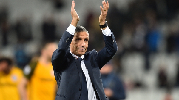 Chris Hughton is remaining calm over his side's start to the season