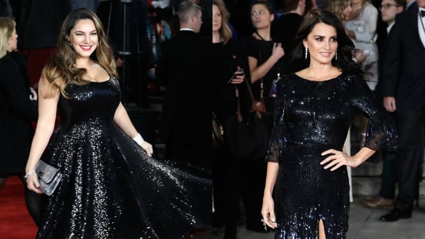 Kelly Brooks and Penélope Cruz wore similar styles to the premiere
