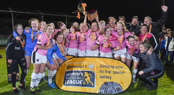 Wexford Youths celebrate winning WNL title