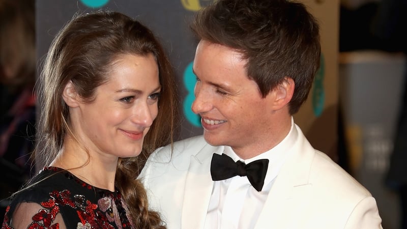 Hannah Bagshawe and Eddie Redmayne