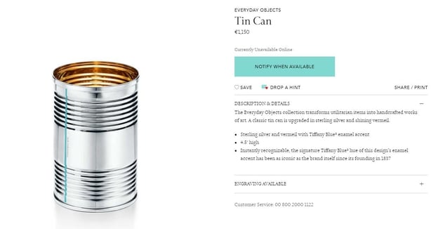 Tin Can Tiffanys
