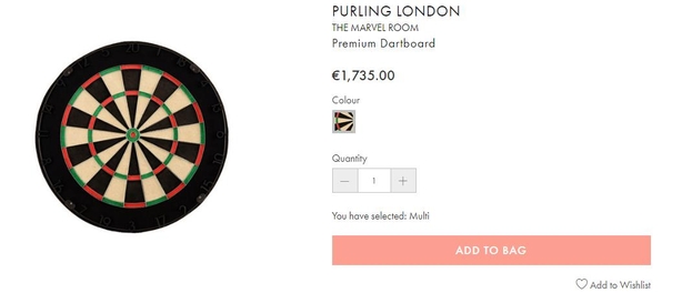 Purling Dartboard