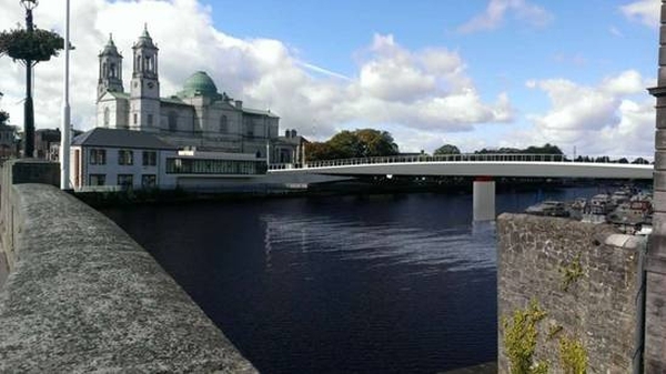 An artist's impression of the new bridge across the Shannon