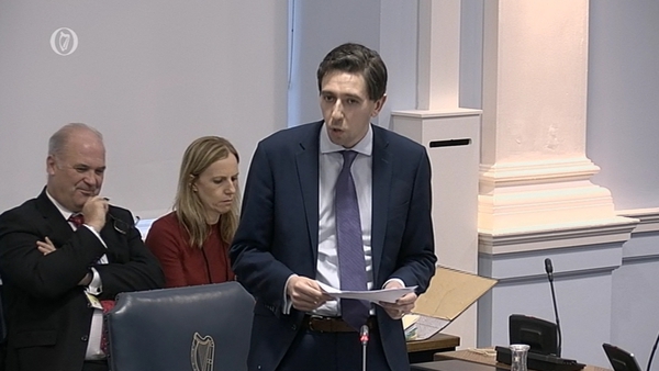 Minister Harris told the Seanad he wanted Alcohol less visible in shops