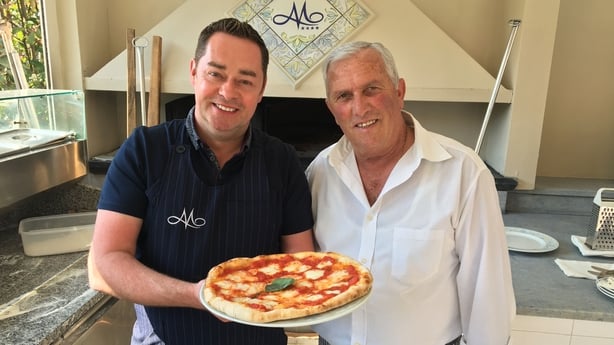 Neven Maguire learns to make the perfect pizza