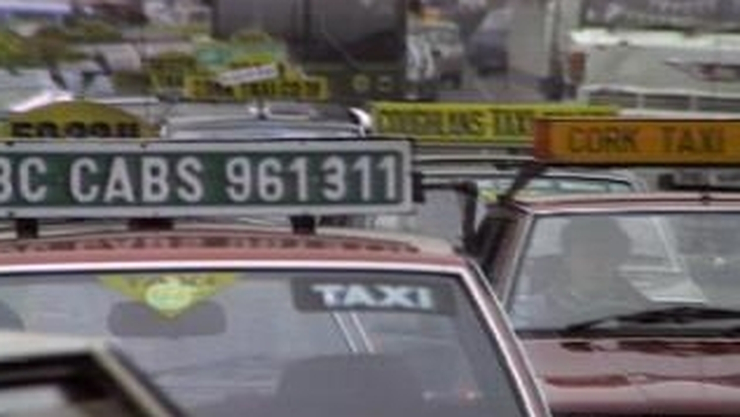 RTÉ Archives Collections Cork Taxi Dispute