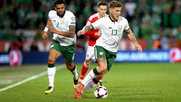 Jeff Hendrick looks set to start for Ireland against Denmark