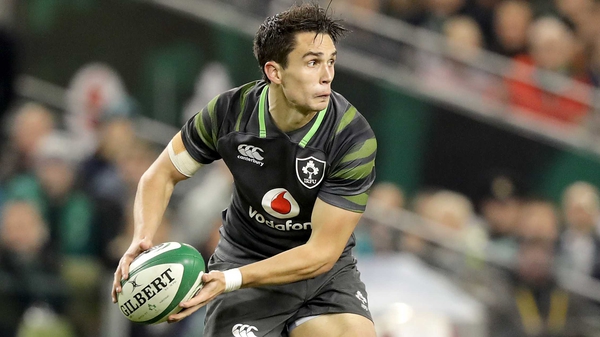 Joey Carbery in action during Saturday's Aviva Stadium defeat of the Springboks