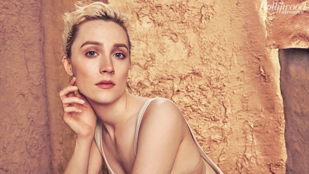 Saoirse was pictured by Ruven Afanador for The Hollywood Reporter in November