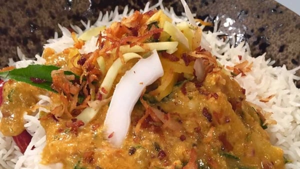 Sunil's Prawn Green Mango Curry