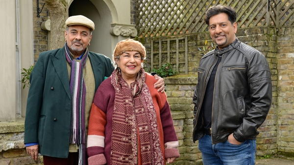 Auntie Mariam and Uncle Arshad with Masood - EastEnders fans have been promised 