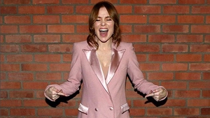 Angela Scanlon - "We are so, SO thrilled (since I've taken my head out of the toilet bowl)" Photo: Angela Scanlon, Instagram