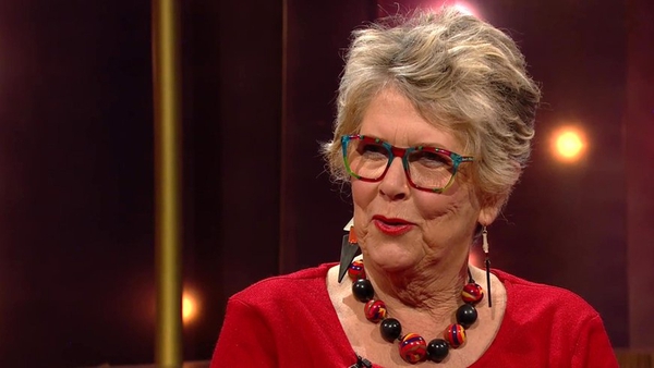Prue Leith is the expert on the Great British Bake off