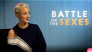Andrea Riseborough: "She's such an inspiring, cool, champion of people across the board".