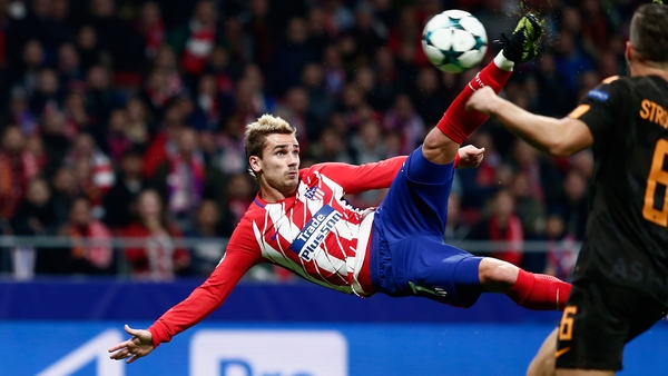 Antoine Griezmann scored a stunning goal for Atletico