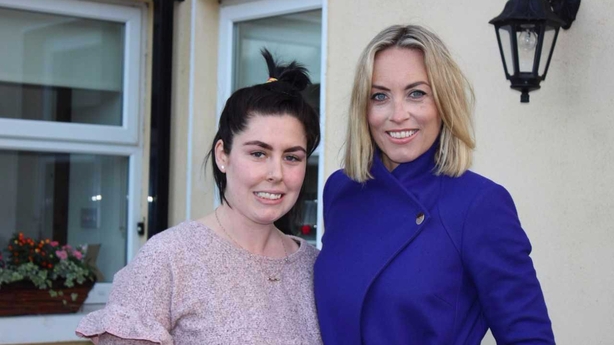 Sarah O'Callaghan with Kathryn Thomas