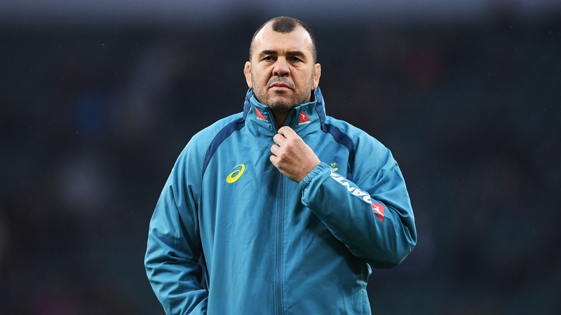 Michael Cheika apologised for his in-game outburst during England-Australia at Twickenham on Saturday