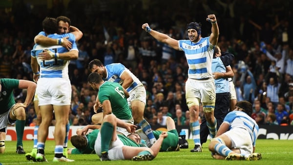Devastation - Ireland were heavily beaten by Argentina in 2015