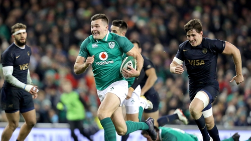 It was all smiles for Jacob Stockdale