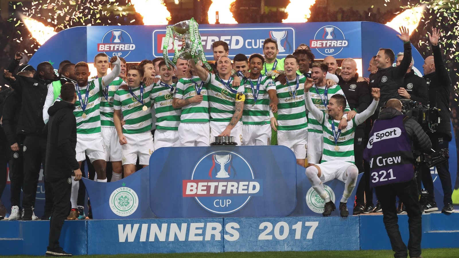 Celtic secure first trophy of season beating Motherwell