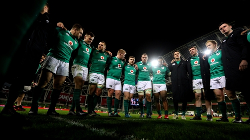 Ireland are currently third in the world rankings