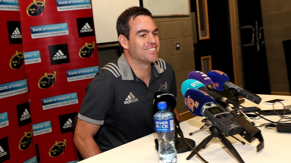 Munster's new head coach Johann Van Graan.