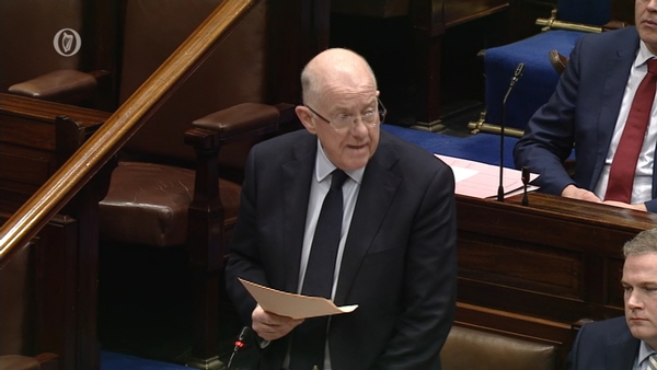 Minister Flanagan paid tribute to the frontline workers