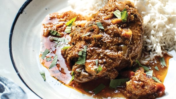 Duck Leg Curry with Cider Vinegar
