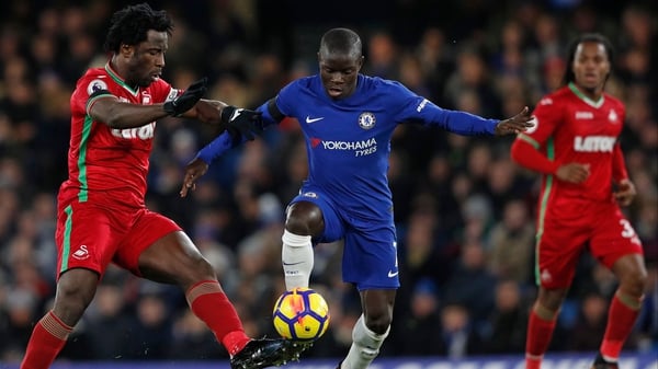 N'Golo Kante is happy to stay at the Bridge