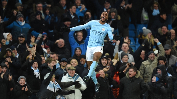 Raheem Sterling has been in great form for Manchester City this season