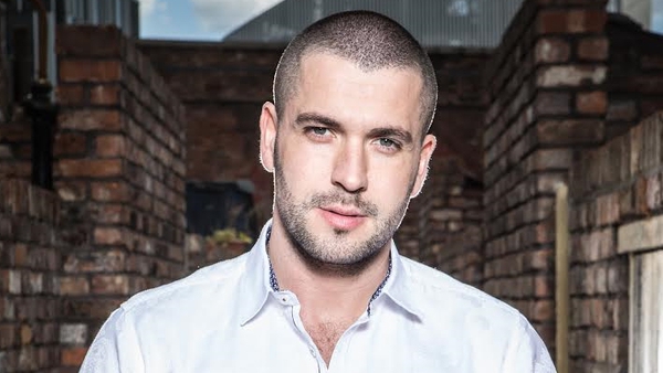 Corrie's Aidan is set to leave the Street next spring