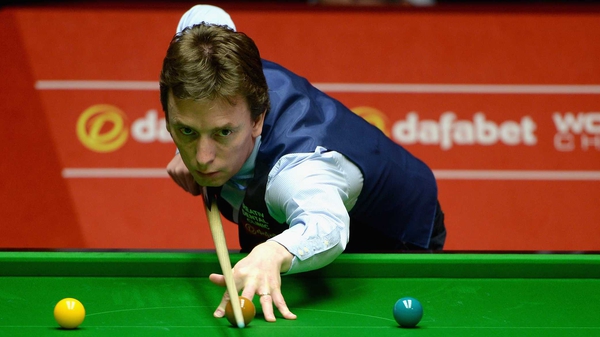 Ken Doherty is safely through to the second round in York